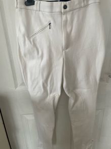 White Shire Saddlehugger Jodhpurs