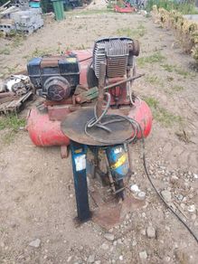 old 80s garage equipment