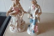 Figurine.  A couple. 11 inches high
