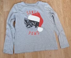 Age 10 Years - A Lovely Christmas Themed Long Sleeved Top