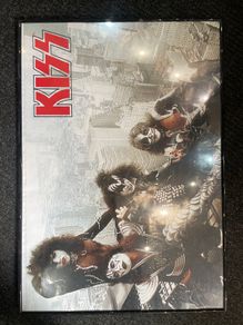 KISS Empire State Poster with Frame Vintage 2002