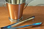 Mini Ice Bucket &amp; Tongs
