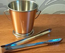 Mini Ice Bucket & Tongs