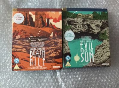 Evil under the Sun /Death on the Nile Blu Ray Agatha Christie
