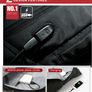 15"17" Laptop Backpack External USB Charge Computer Backpacks Anti-theft Waterproof Bags for Men Women Image 3