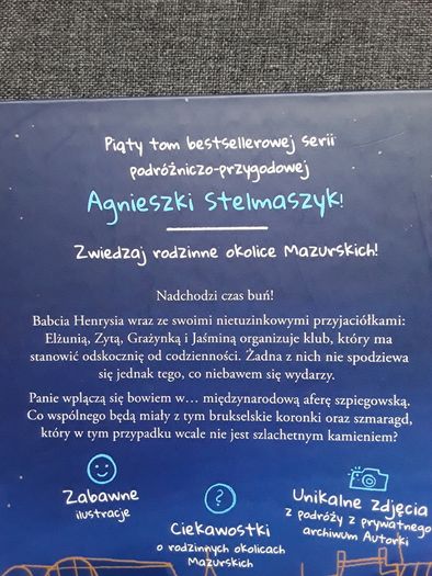 Ksiazka dla dzieci Zestaw nowych ksiazek Agnieszki Stelmaszyk Mazurscy w podrozy