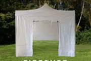 Heavy Duty Pop Up Gazebo 3m x 4.5m (10ft x 15ft) White