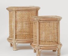 Large Rattan Plant Pot