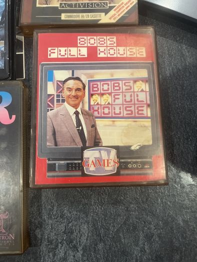 Vintage Commodore 64 (C64) Strategy, Quiz & Simulator Game Lot 9 Original Tapes & Boxes