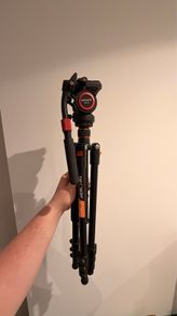 K&F CONCEPT 64inch/163cm Camera Tripod, Lightweight Aluminum Travel Outdoor Tripod with Manfrotto QR