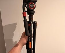 K&F CONCEPT 64inch/163cm Camera Tripod, Lightweight Aluminum Travel Outdoor Tripod with Manfrotto QR