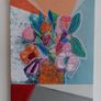Original Abstract Painting Original Floral Painting Framed Floral Art New Original Irish Abstract Painting by Artist Image 9