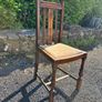 vintage solid wood chairs Image 5