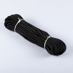 Elastic bungee rope 8mm / 20m - Black