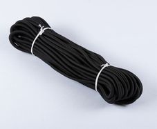 Elastic bungee rope 8mm / 20m - Black