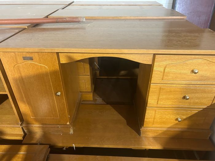 Hotel hardwood dressing table and study office desk and chair x40