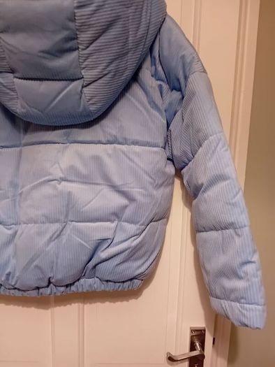 Stunning Benetton Jacket - Light Blue - Size XS Fits UK 10, 12 - BNWT RRP 159