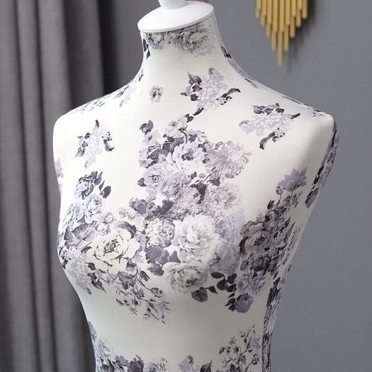 New Womens Tailors Bust Dummy (Floral A) - FREE Delivery