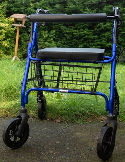 Heavy Duty Four Wheeled Rollator - Patterson