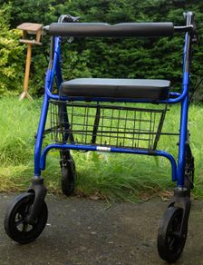 Heavy Duty Four Wheeled Rollator - Patterson