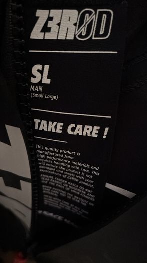 Zero D SL (Small Large) Wetsuit - Used Once