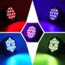 FREE EXPRESS SHIPPING 4 Pack LED Par Light, RGB 36 LED Stage Lights DMX7CH Control, 7 Modes Par Can Lights with Remote Control for Wedding Club Party Concert Bars Show Image 5