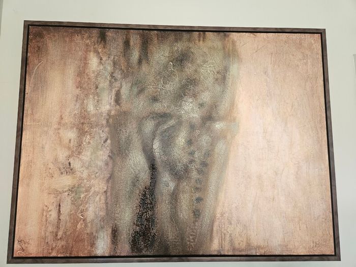 Textured scatterbox wall art