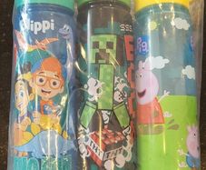 Cute water bottles -price for 3