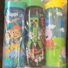 Cute water bottles -price for 3