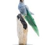 Handcrafted Macaw Quartz Sculpture, Vibrant Gemstone Art Piece, Exotic Home Decor, Unique Nature-Inspired Gift Image 3