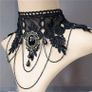 Goth Style Necklace - nice gift + other designs available Image 5