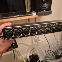4 channel USB Audio Interface Boxed with pre amps