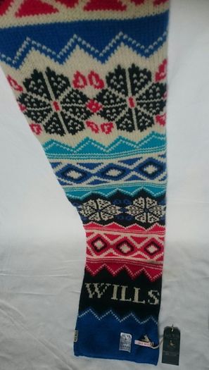 NEW: Jack Wills 80% Lambswool Scarf - Brand New with Tags