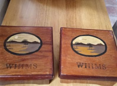 2 Vintage WHIMS Boxes