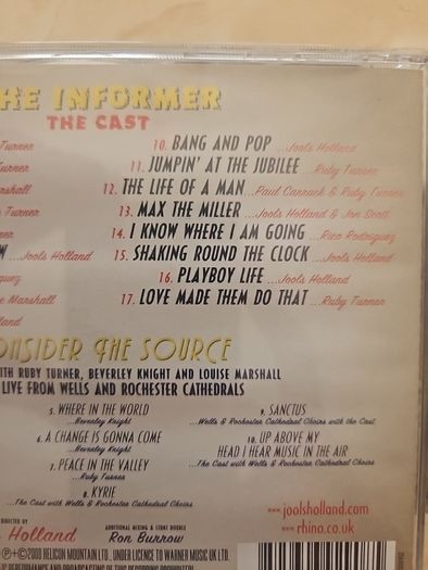 Jools Holland 2CD  - The Informer