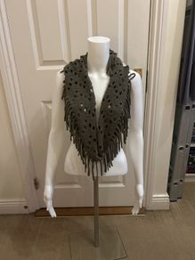 dark green snood