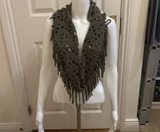 dark green snood