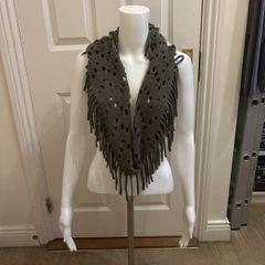 dark green snood