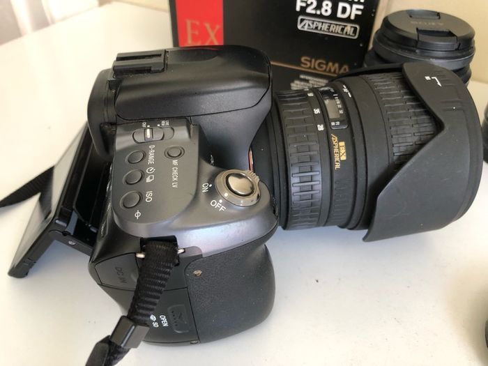 Sony Digital Camera & 3 Lenses