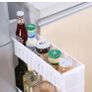 storage kitchen shelf Interspace Gap shelf mobile kitchen toilet gap rack Bathroom storage rack Fridge side seam finishing rack Image 4