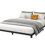 12cm Low King Size Bed frame, Metal Bed 150x200 cm Image 2
