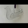 Vintage Bertil Vallien /Kosta Boda Glass Bird Image 3