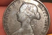 1864 Halfpenny Victoria