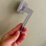 11 Pairs of Solid Brass Internal Door Handles chrome/brass Image 2