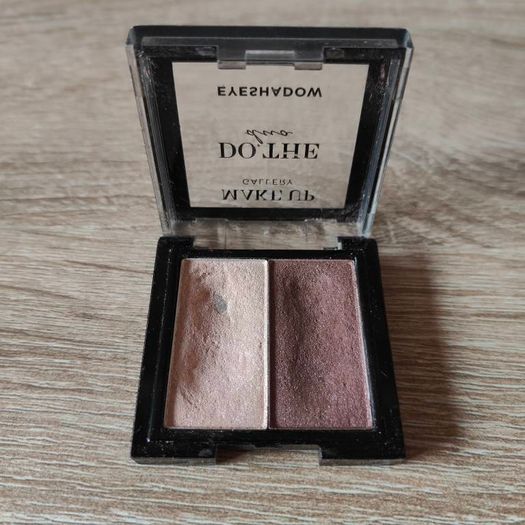 Used eyeshadows