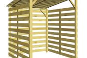 Garden Firewood Storage Shed Impregnated Pinewood
