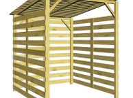 main image for ad Garden Firewood Storage Shed Impregnated Pinewood