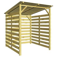 Garden Firewood Storage Shed Impregnated Pinewood