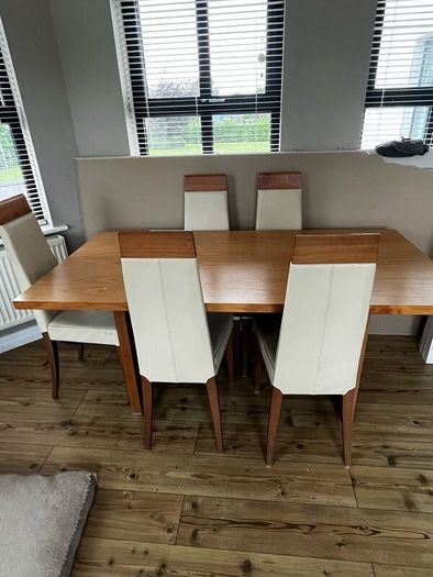 Oak Table and Chairs
