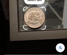 1979 Susan B Anthony Liberty FG - Frank Gasparro ONE DOLLAR U.S. Coin.